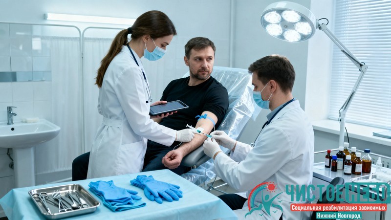 Лечение алкогольного психоза (белая горячка)