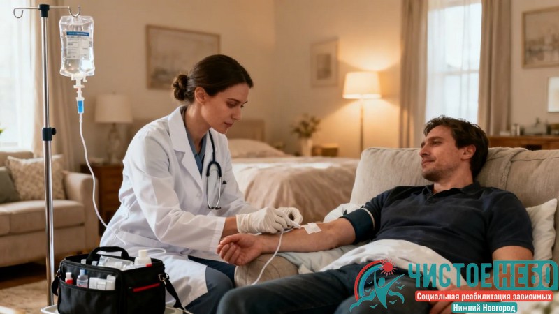 Капельница на дому