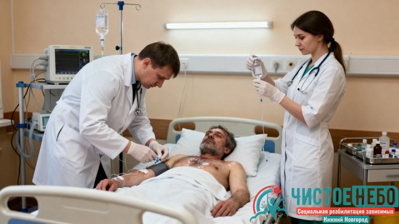 Вывод из запоя в стационаре